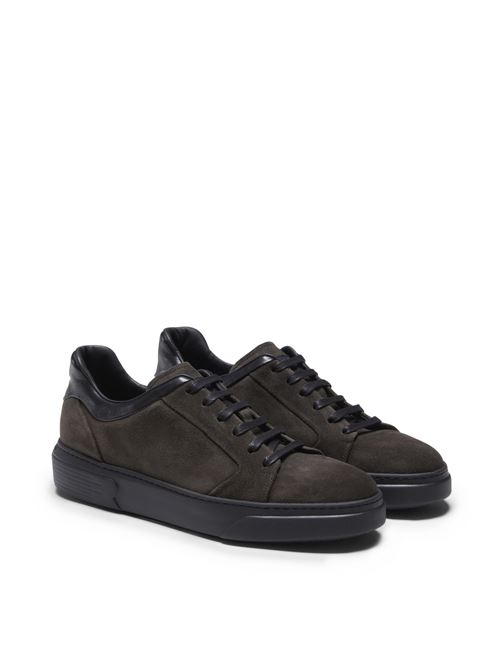 Sneakers da Uomo antracite  in pelle scamosciata FRATELLI ROSSETTI | 470542880